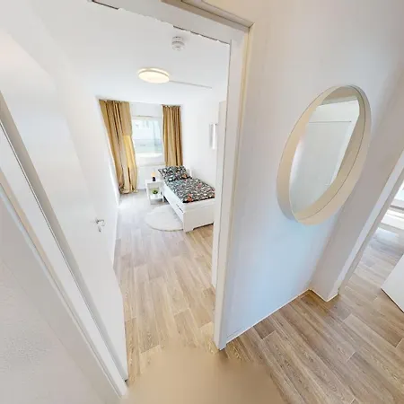 Ruhig Gelegene 3-raum-fewo, Wlan ケムニッツ